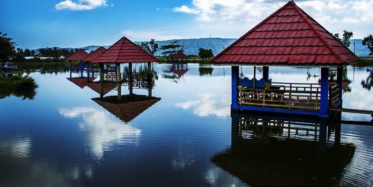 Fishing Pond at Pentadio Hot Spring Site