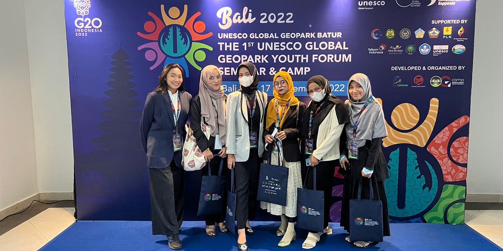 The 1st UNESCO Global Geopark Youth Forum Seminar & Camp in Batur, Bali.